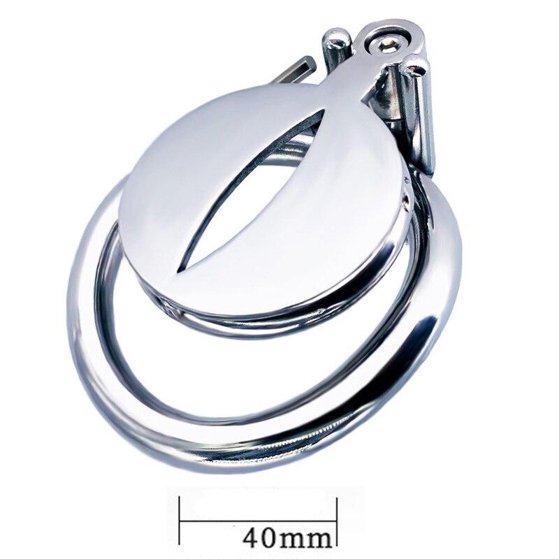 BDSM CB Lock Penis Cage Men's Chastity Adult Sex Toys Cock Rings Chastity Cage Estim Ball Stretcher   Slave Cbt Cuckold