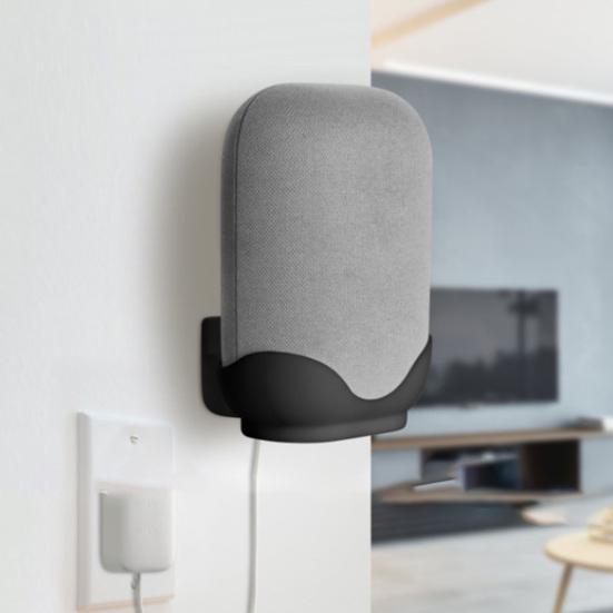 Speaker Bracket Wall-mounted Built-in Cable Manager Mini Sound Box Support Stand Holder for Google Nest Audio