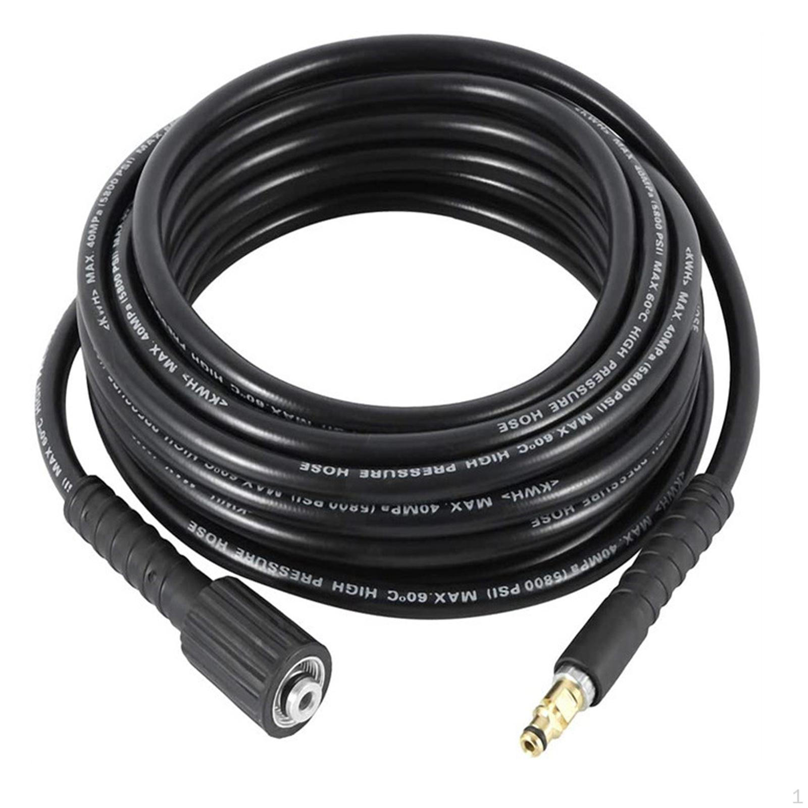 

3200 PSI 160Bar High Pressure Washer Hose, Garden Lawn Watering Car Cleaning Hose for 10m Style A