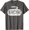 Id Hit That Funny Curling TShirt Premium Cotton Short Sleeve ONeck Mens T Shirt New S3XL