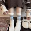 Seasonal Wool Socks, Ethnic Style, Thickened Warm Socks, Retro And Versatile Piles Of Socks