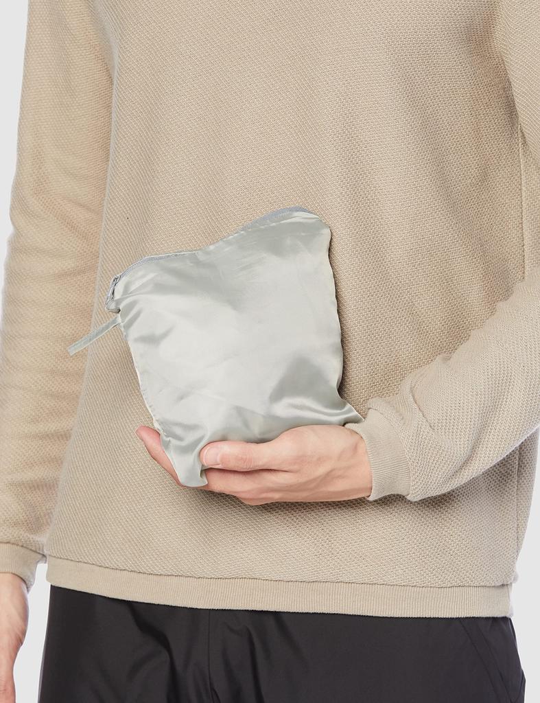 Otafuku Gloves Rain Factory Jacket Integrated Light Size LL [100% Polyester, Water-Repellent, Hood] RF-21 Gray,