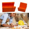 Yousheng 2Pcs Heavy Duty Mitre Box 45/90 Degrees Angles Metal Crafts Wood Plastic Cutting Box Guide Tool for DIYer Woodworker Woodcarver Carpenter