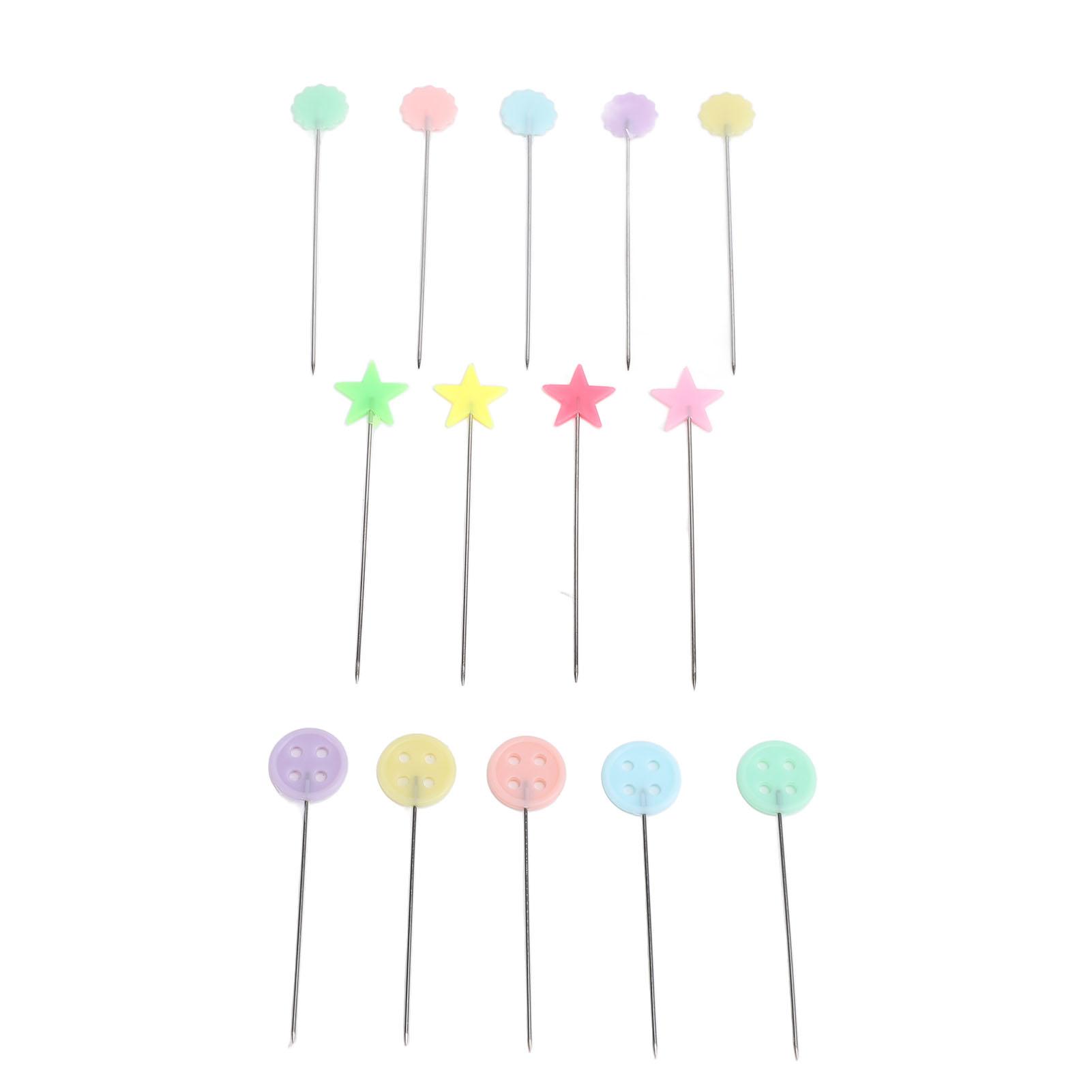 

300Pcs Flat Head Straight Pins Set Stainless Steel Sewing Pin Set for Marking Embellishing Projects