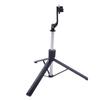 74.02 Inch Phone Tripod Extendable Cell Phone Selfie Stick Tripod with Remote for Outdoor Travel
