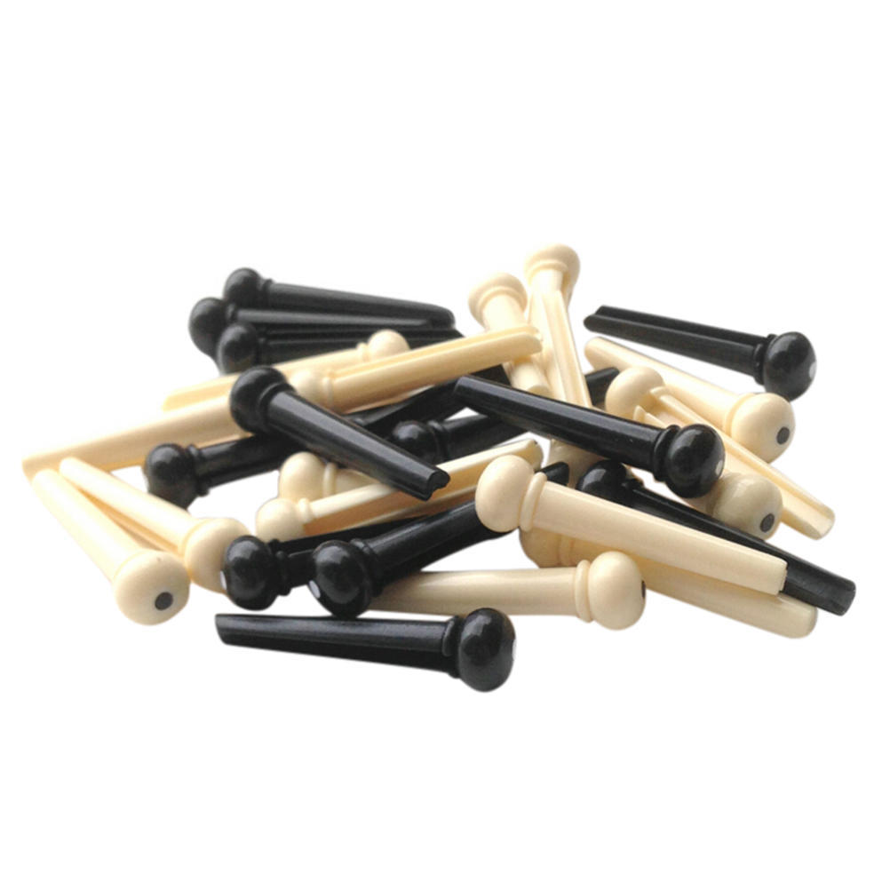 6Pcs Plastic Bridge Pins For Acoustic Guitar Accessories Quality Replacement
