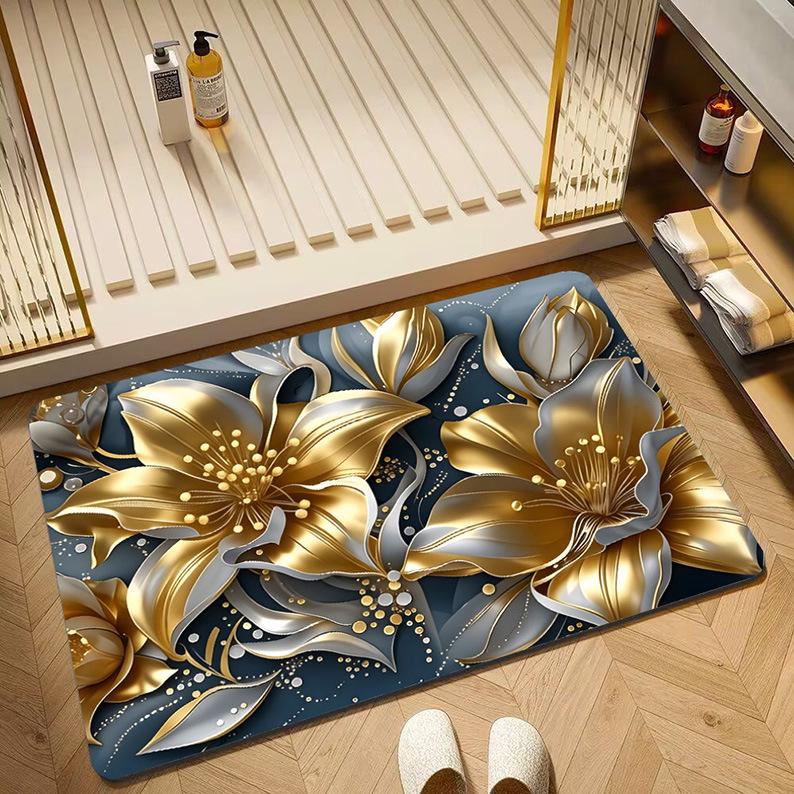 Neue Diatomeen-Schlamm Badezimmer Anti-Rutsch Saugmatte