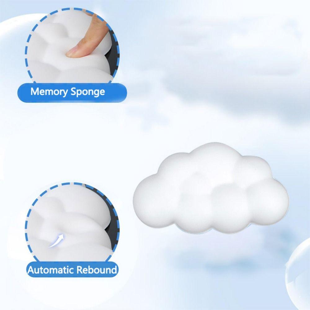 Cloud Shaped Keyboard Wrist Rest Pad Comfort Keyboard Holder Wrist Support Hand Pillow Gamer
