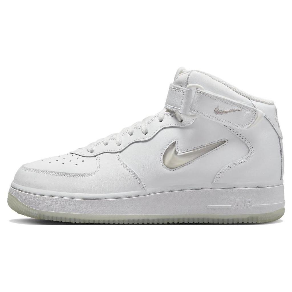 Nike Air Force 1 Mid 'Color of the Month - Summit White' (Unisex) Summit White / Light Bone Skate Shoes DZ2672 101