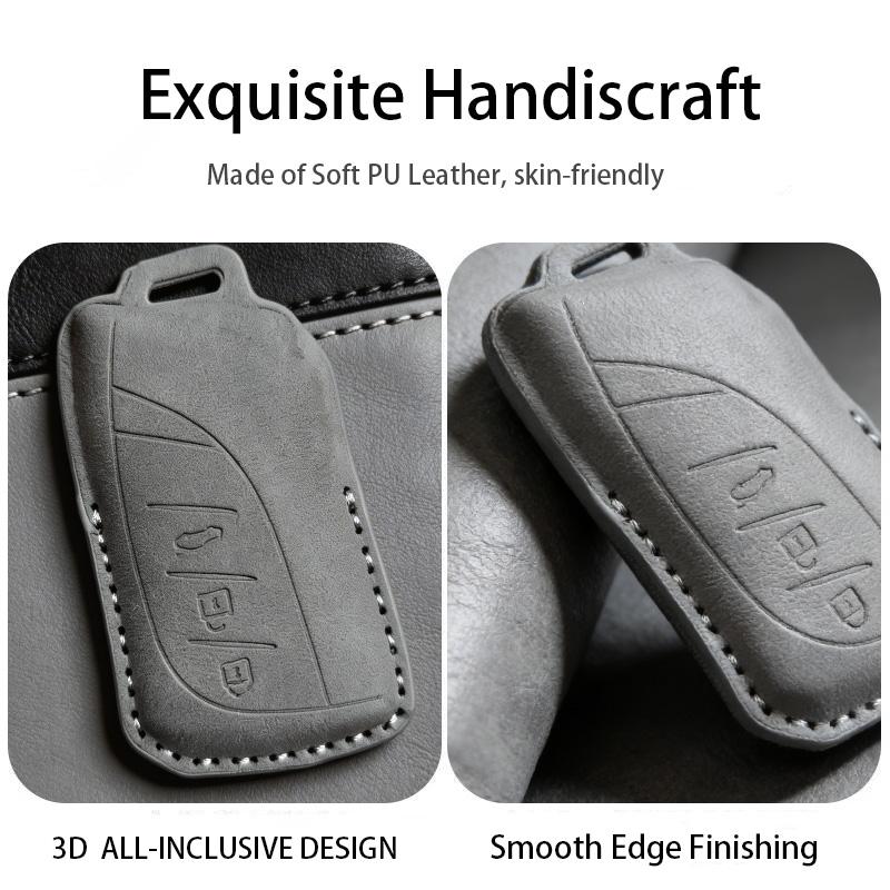 Car Key Fob Cover For BMW Mini Cooper Countryman One 2023 2024 Keyless Keychain Durable Luxury Protector Holder Accessories ysbf88 dnvr5