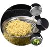 1Pcs Stainless Steel Oil Strainer Long Handle Frying Scoop for Hot Pot Noodles Vegetables Meats French Fries Colander Spoon Mesh