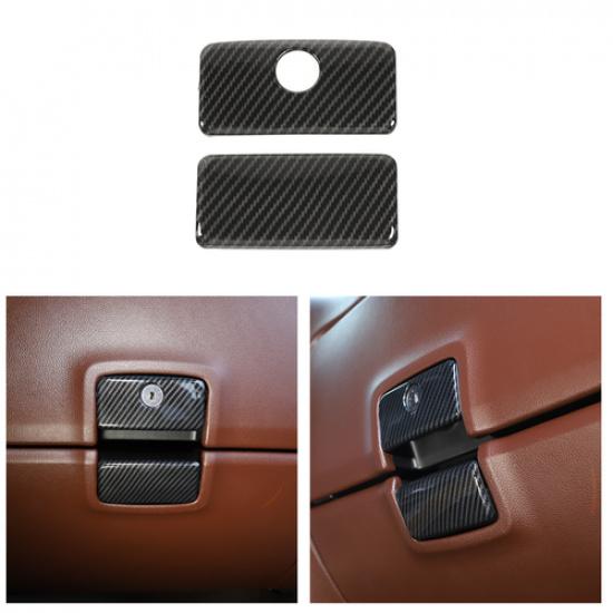 Co-pilot Storage Box Handle Decor Cover for Chevy Silverado & GMC Sierra 2014-18