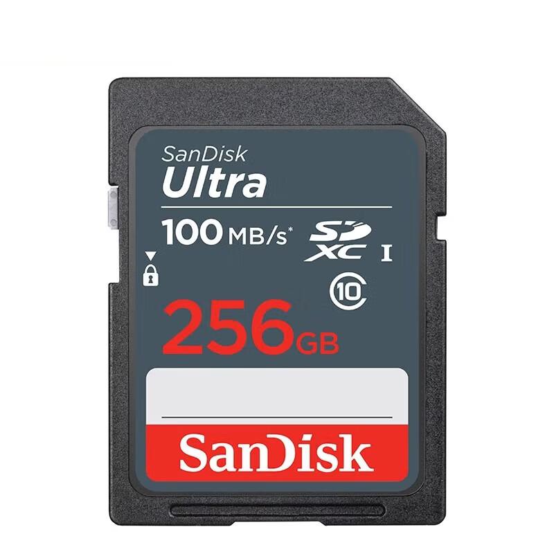 SanDisk 256GB Class 10 SD Camera Memory Card