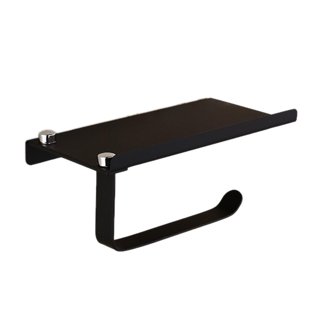 Nerezový držák na toaletní papír Odolný Vodotěsný Držák na telefon do koupelny Nástěnný Držák na krabičku s ubrousky Držák na roli papíru