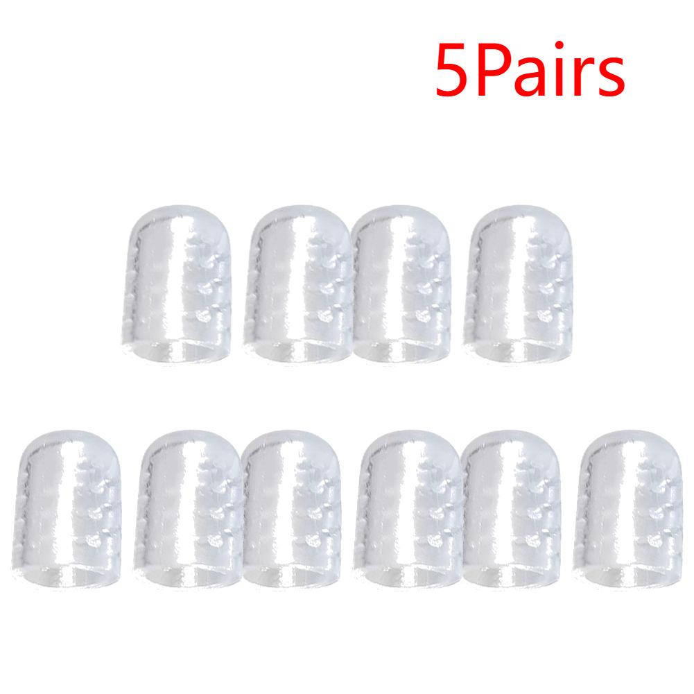 2-20 stuks teenscheiders, ademende siliconen teenkapjes, bescherming voor teennagels, elastisch, anti-wrijving, zweetbestendig voor voetbescherming