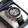 Men's Classic Leather Watch Minimalist Quartz Wristwatch