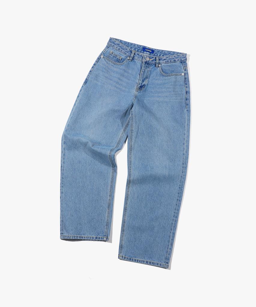 Seleuji Semi-Wide Denim Pants V1_Blue