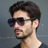 Vintage Sunglass For Men Retro Glasses Metal Frames Workplace Light Luxury Accessories Men'S Glasses Sunglasses Men