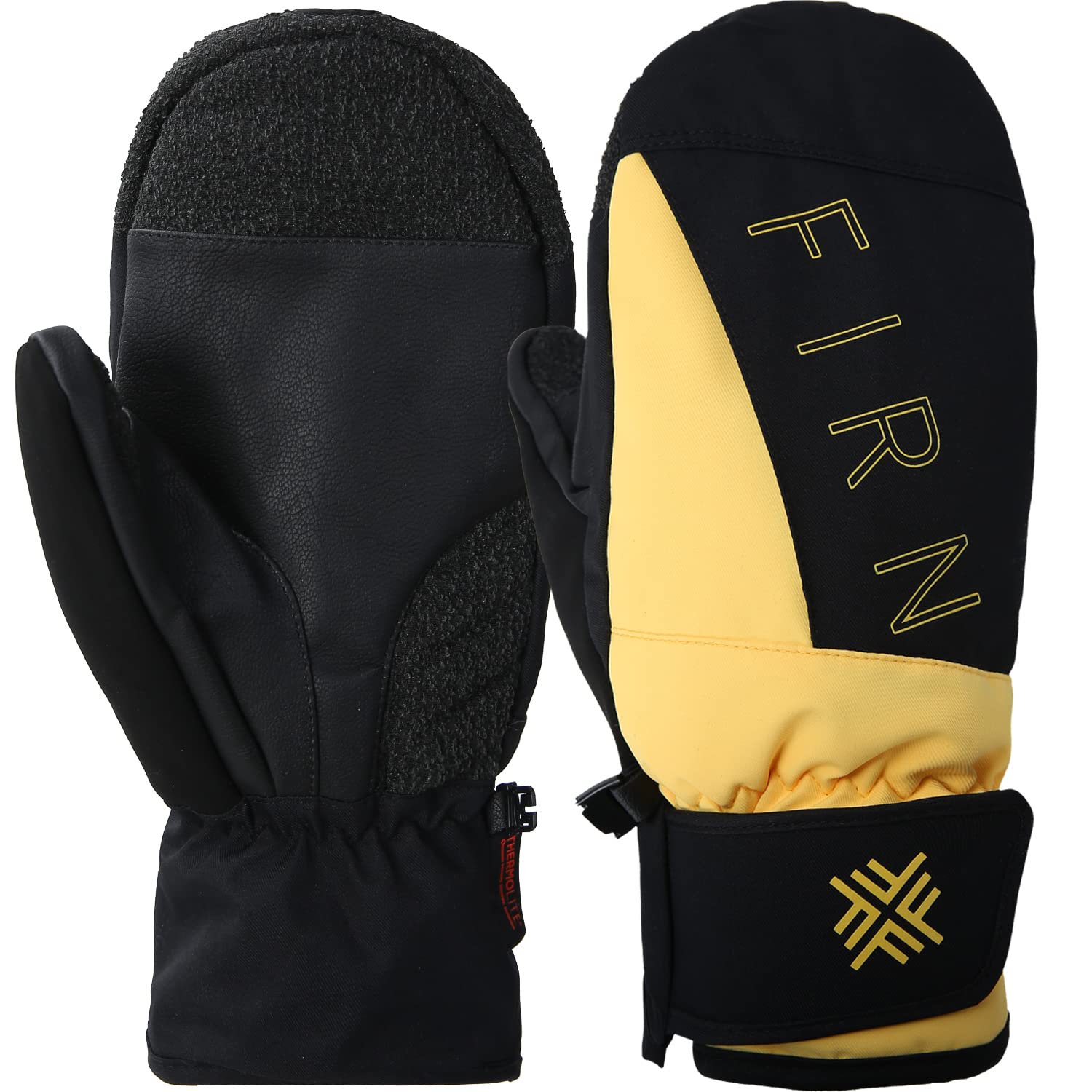 

[FIRN] Перчатки для сноуборда Filn FG0230 (L, Желтый)