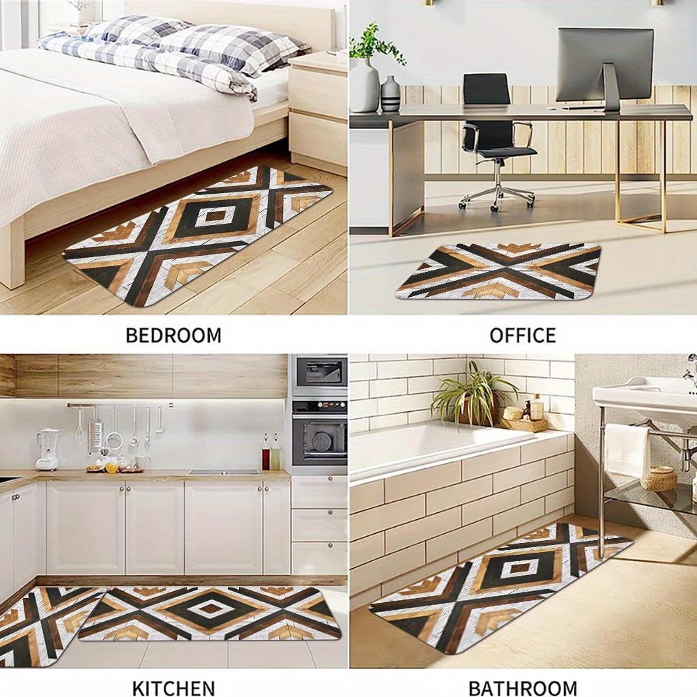 1PC Nectar Visitor Pattern Kitchen Rug Non-Slip Door Mat Pop design Bathroom Rug Bath Mat Carpet for Home Sink Laundry ecoreeree