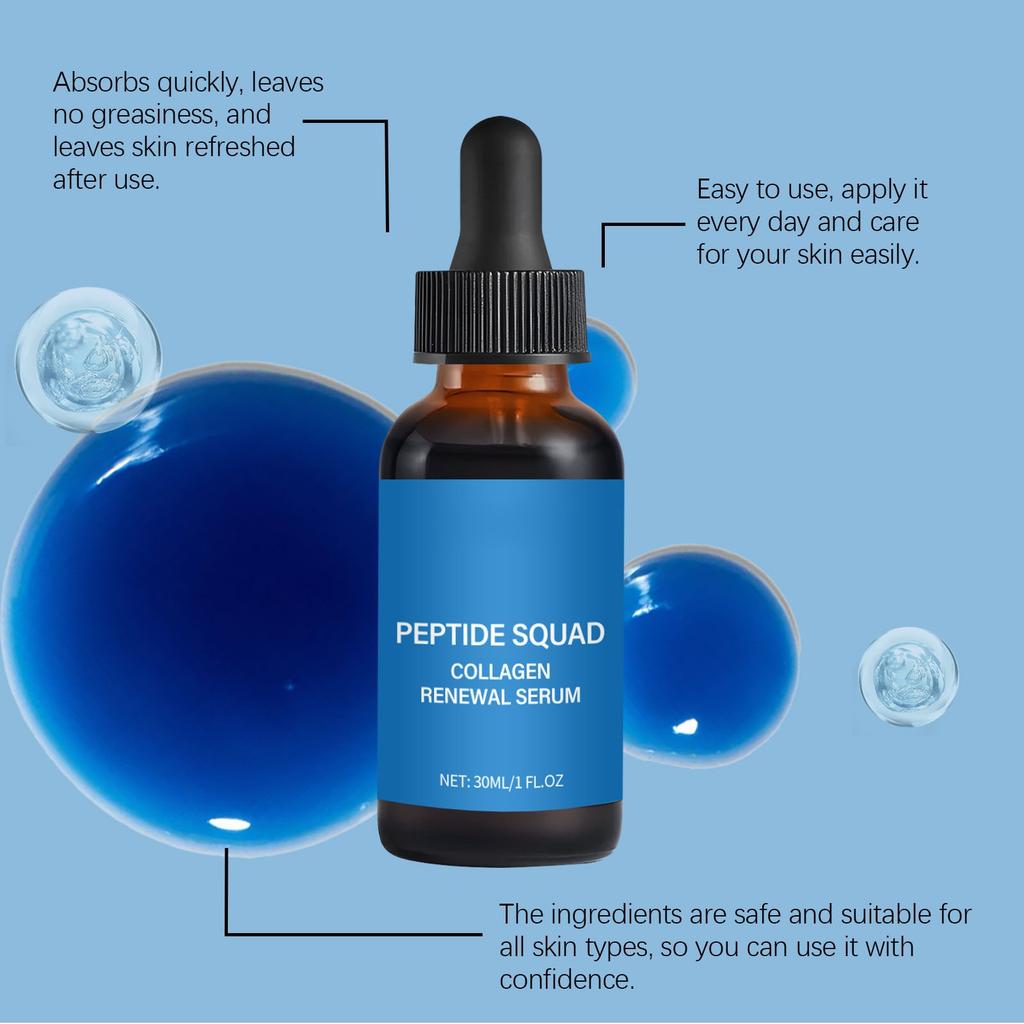 Collagen Polypeptide Serum Nourishes And Moisturizes Tender Skin 30ml