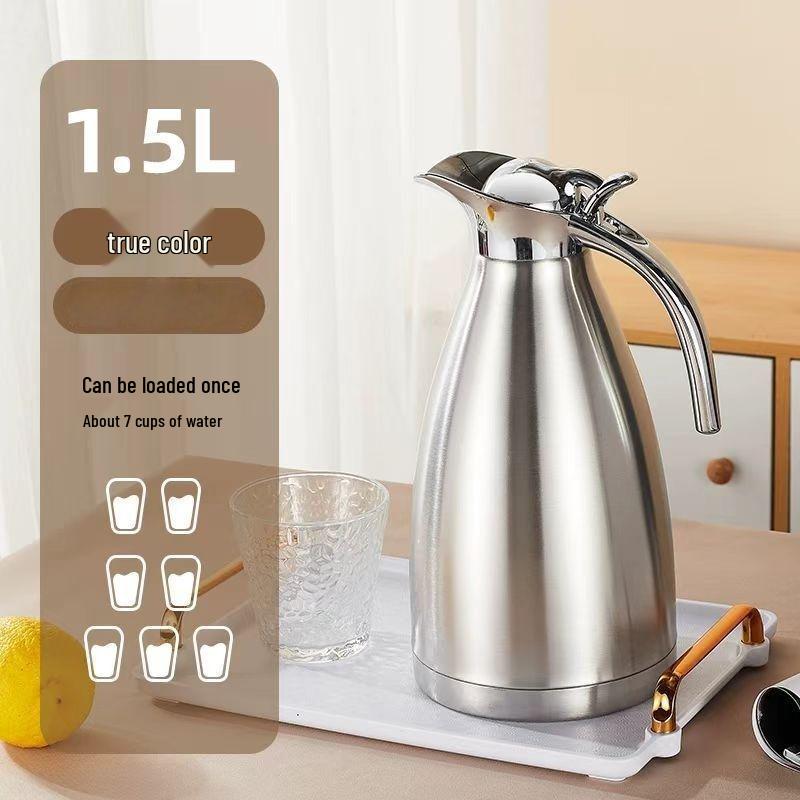 

304 Stainless Steel Vacuum Insulated Water Bottle - Large Capacity Thermos for Home or Commercial Use 1499ML Original