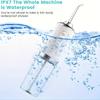 Portable Oral Irrigator Dental Water Flosser USB Rechargeable Water Jet Floss Tooth Pick Tip 220ml 3 Modes Teeth Cleaner