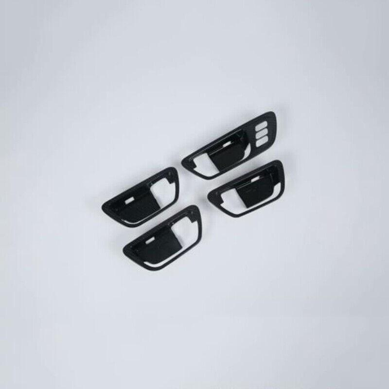 For Acura TLX 2015-2022 Carbon Fiber 4PCS Inner Door Handle Bowl Cover Trim