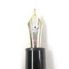 Great MONTBLANC fountain pen Meisterstuck 149 Cap type Black gold 18K mens Used