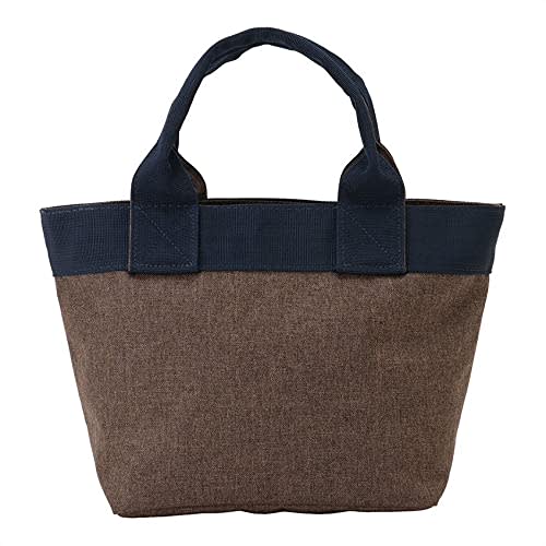 Porta Fortuna Mini Tote Bag, Lunch Bag, Lunch Tote, Mini, Solid Color, Women's, 4628, Brown