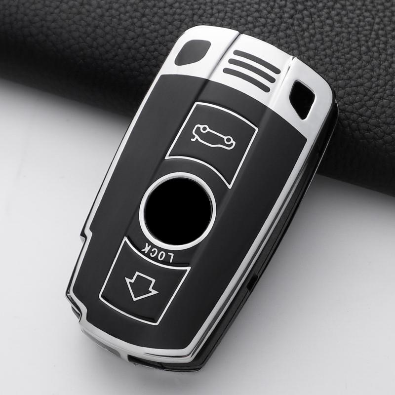 

TPU Car Key Case Cover Shell Fob for BMW E60 E61 E70 E81 E87 E90 E91 E92 X1 X5 X3 1 3 5 6 Series Z4 Key Protection Accessories