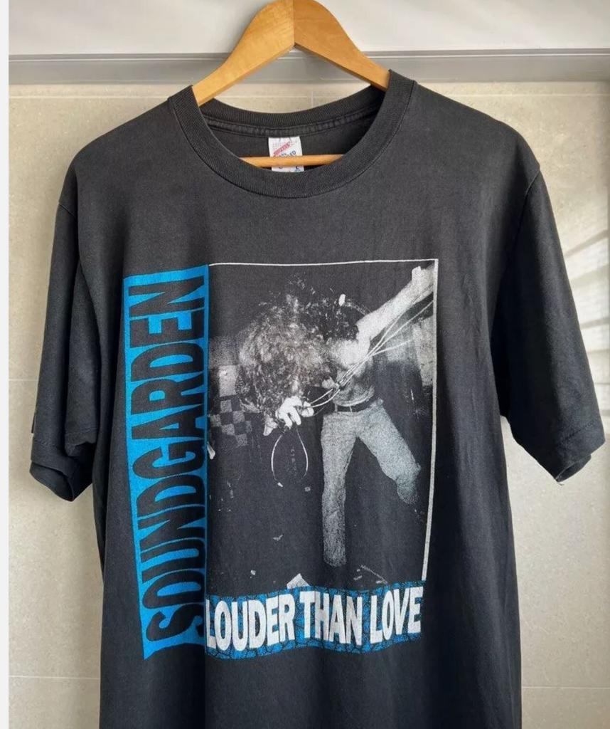 Tricou Negru Unisex Soundgarden 2014 Band Tour Bumbac Reprints S-4XL