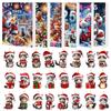 Calendrier de l'Avent de Noël Boîte Surprise, Ornement d'Arbre de Noël en Acrylique avec Pendentif Chat, Décoration de Fête