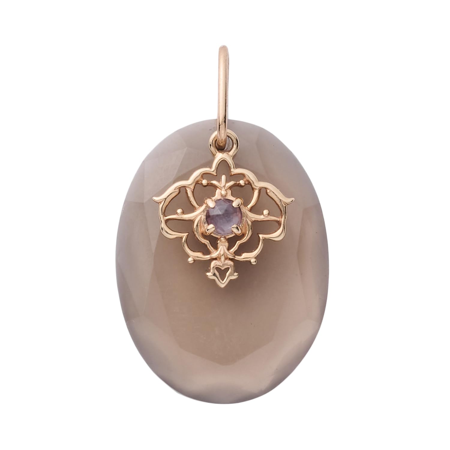 

K5 Smoky Quartz Charm 1024211706198999 [Agate]