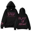 Ed Sheeran Play Is Now Hoodie Men Women Harajuku Pullover Tops Sweatshirt Gift
