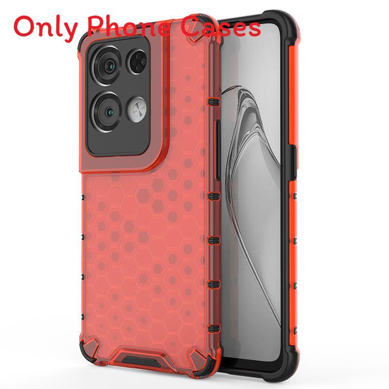 Transparent Honeycomb Phone Case With Shockproof Tpu And Pc For Drop Protection