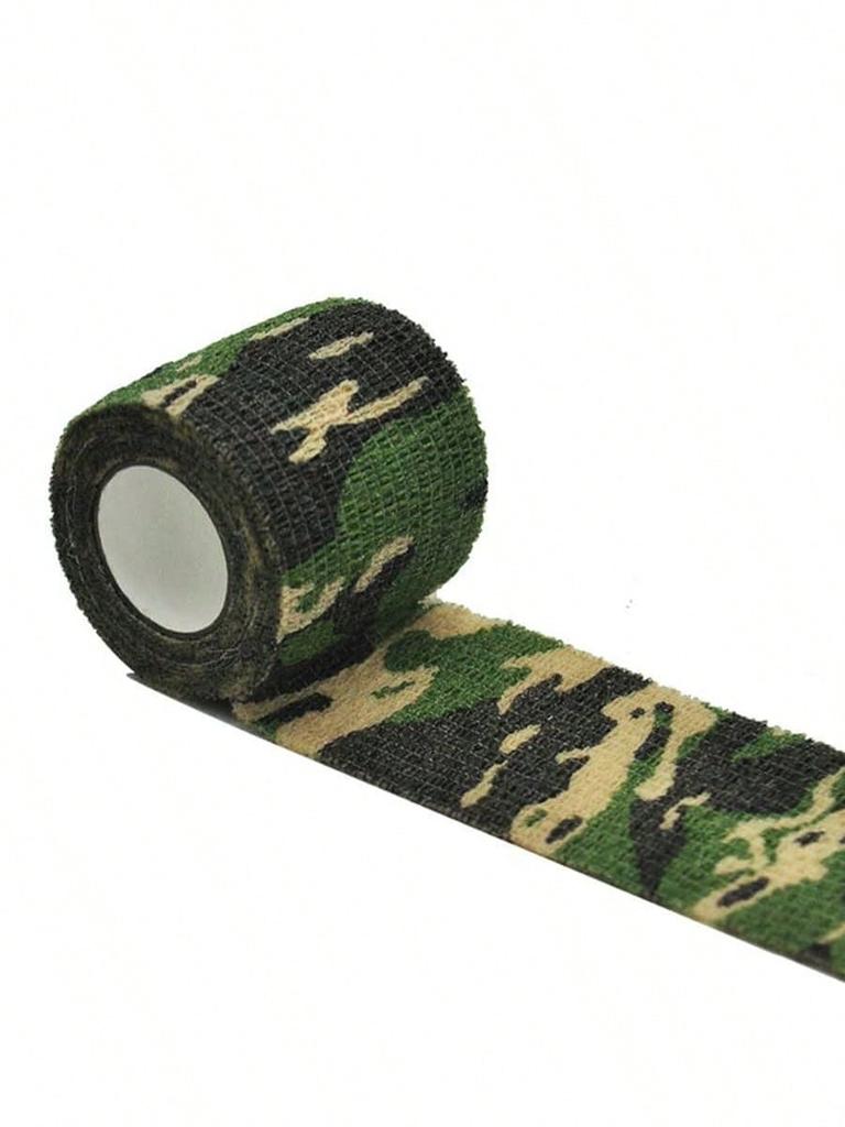 3pcs Camouflage Elastic Wrap Tape Hunt Disguise Elastoplast Self Adhesive Sports Protector Knee Finger Ankle Athletic Bandage