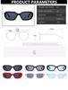 Geometric Square Sunglasses Women Brand Designer Fashion Retro Small Frame Sun Glasses Shade For Men