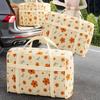 3pcs Extra Large Foldable Storage Bag Contemporary Rectangle Non Woven Polyester with Handles Flip Top Closure Dustproof