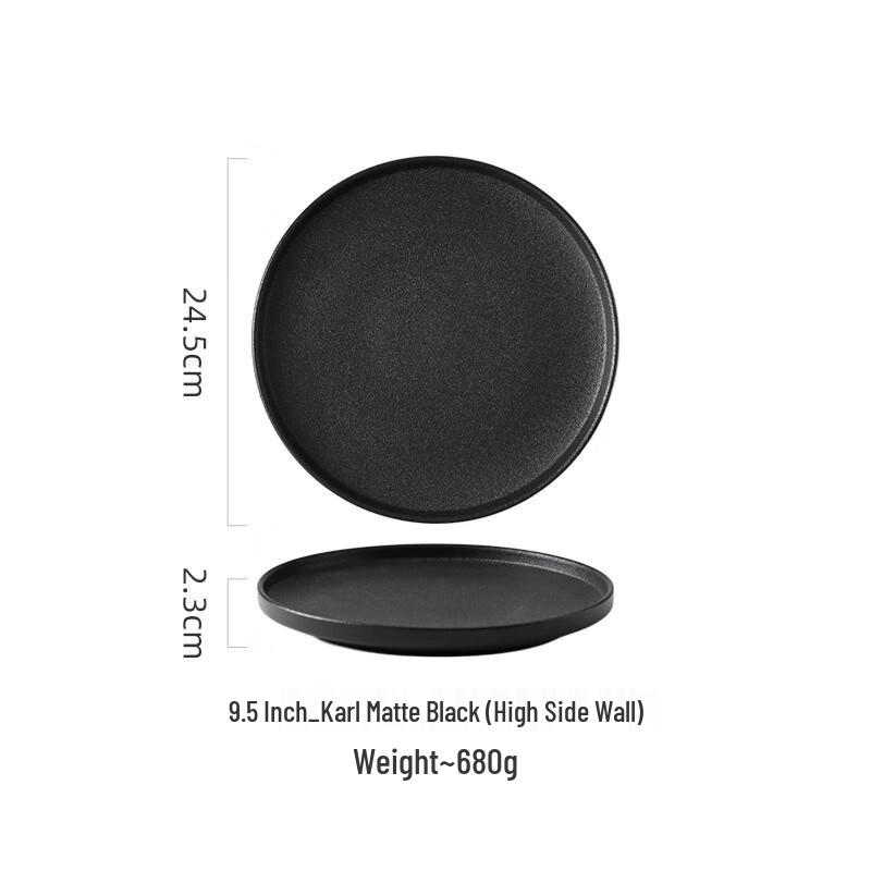 Nordic Ceramic Steak & Dinner Plate