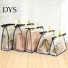 Durable Handbag Dust Cover Clear Bag with Handle, Transparent Moisture-proof Storage Purse Organizer, Dustproof Sleeve for Handbags And Purses Hanging