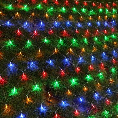 96 LED Mesh Lights Outdoor, 5ft X 5ft String Lights With 8 Modes Plug In Connectable Mesh Lights For Bushes Holiday Yard Garden Party Wedding
