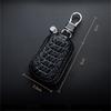 Unisex Leather Key Case For Car Key Wallet Pocket Key Holder Organizer Pouch Keys Organizer Large Capacity Zipper Key Case Bag
