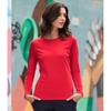 Skinni Fit Womens/Ladies Feel Good Stretch Long Sleeve T-Shirt