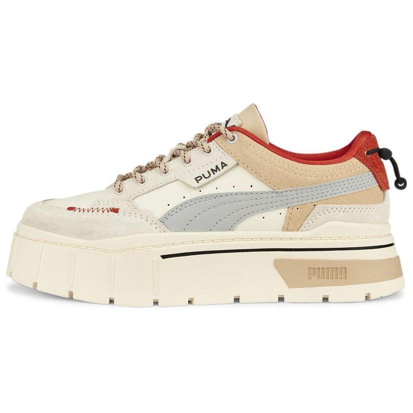 (WMNS) PUMA Mayze Stack Retro Grade - Vaporous Grey Red Women s 386450-01 EU 35.5