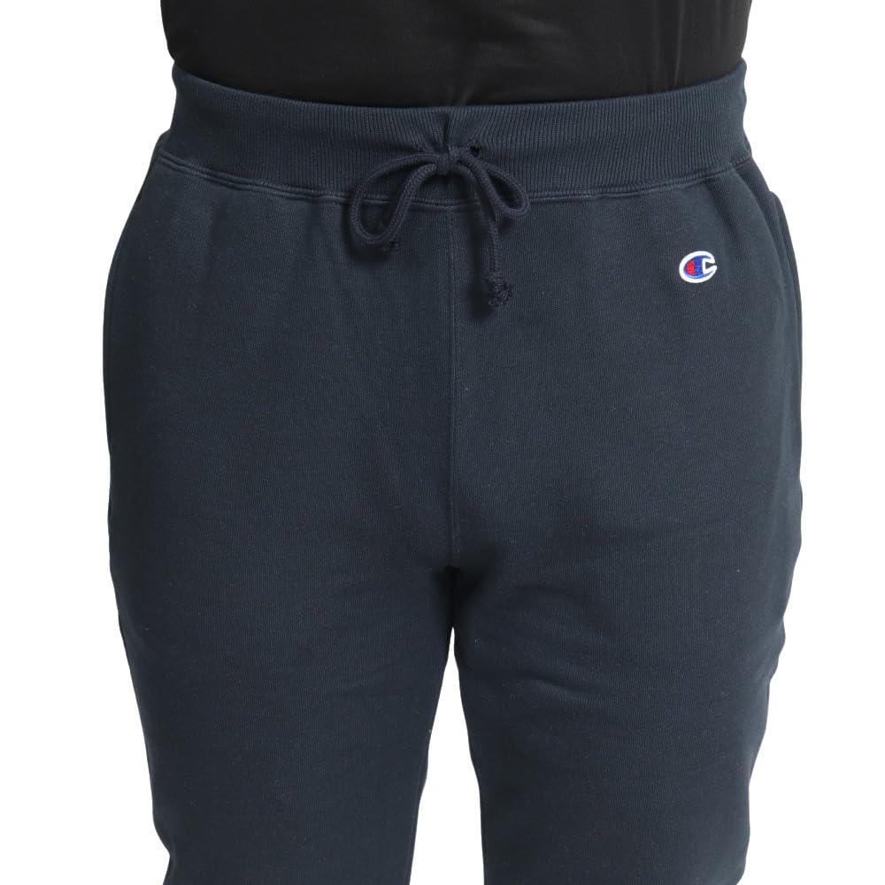 Lange Bukser Ettpunktslogo Bomull USA Marineblå 3L [Champion] C3-W201/C3-W201Z Herre