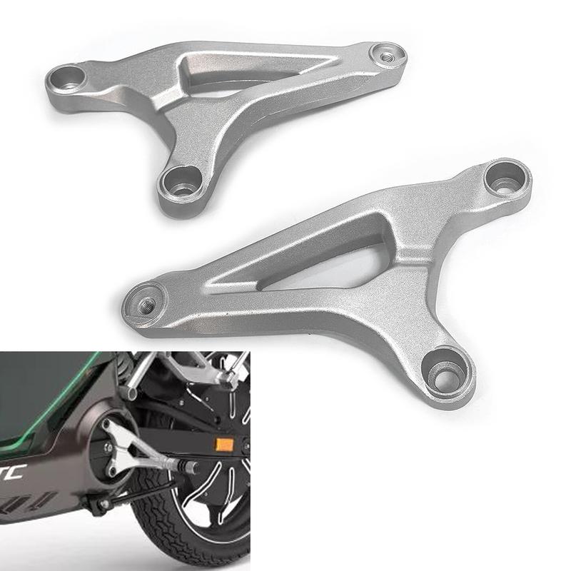 Motorcycle Left And Right Pedal Assembly For Super SOCO Scooter TC TS Connecting Bracket Pedal Tube Pedal Original Accessories