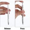 4Pcs Grabber Tool Holder Set, Jewelry Pick Up Tool 4 Claw Piercing Ball with Prongs Diamond Claw Precision Stainless Steel for Tiny Objects IC Chip
