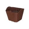 Rear Basket, Large Capacity Wire Waterproof, Sturdy Duty Brown Liner