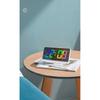 Digital Alarm Clock Colorful Screen Large Display Modern Desk Electronic Clock For Bedroom Home